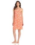 Carole Hochman Women's Fresh Lemons Chemise, Fresh Lemons Coral, L