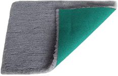 PnH Genuine Veterinary Bedding ® - 110cm x 76cm - Grey - READY TO USE, SELVAGE EDGE REMOVED