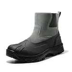 NORTIV 8 Mens Slip on Winter Boots 