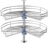 JOWBOOW 28" Corner Cabinet Lazy Sus