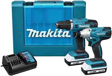 Makita DK18922A 2 Piece 18V Li-ion G-Series Combo Kit Supplied in a Carry Case