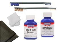 Gun Bluing Kit Including Perma Blue, Rust and Blue Remover, Pads, Brushes and Cleaning Patches