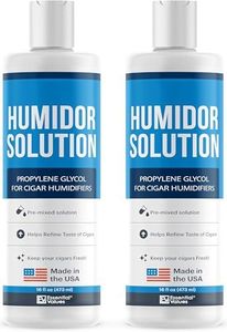 Humidor Solution (2 Pack) 16oz Propylene Glycol Solution (PG Solution) For Humidifiers By Essential Values. Humidor Accessories and Supplies