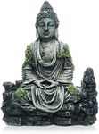 Uotyle Aquarium Buddha Statue Decorations - Aquarium Decor Ornament Fish Tank Buddha Statue Decoration