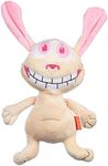 Nickelodeon Ren & Stimpy 9 Inch Ren Plush Dog Toy | Soft and Plush Dog Toys from Nickelodeon 90s TV Series The Ren & Stimpy Show | Plush Figure Medium Dog Toy for All Dogs