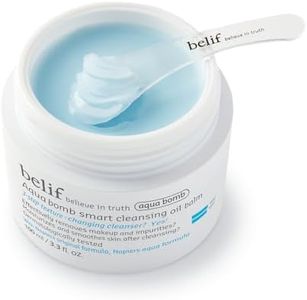 belif Aqua Bomb Cleansing Balm Makeup Remover, Hydrate & Deep Cleanse in 1 Step, Melt Away Makeup & SPF, Balm to Oil Cleanser Formula, No Oily Residue, Korean Skin Care (3.3 fl.oz., New Formula)