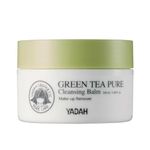 Yadah Green Tea Pure Cleansing Balm 100ML, Hypoallergenic Make-up Remover Deep Cleanser Natural Ingredients No Irritation