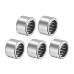 uxcell HK1514 Needle Roller Bearings 15mm Bore 21mm OD 14mm Width Chrome Steel Open End 5pcs