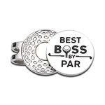 Boss Day Gifts Golf Ball Marker Boss Gifts for Women Men Leaders Boss Lady Supervisor Christmas Birthday Valentines Day Retirement Leaving Thank You Gifts Magnetic Hat Clip for Mentor Manager