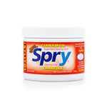 Spry Fresh Natural Xylitol Chewing Gum Dental Defense System Aspartame-Free Sugar Free Gum (Cinnamon, 100 Count - Pack of 1)