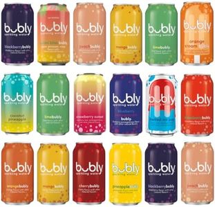 Bubbly Sparkling Water, 14 Flavor Variety! Zero Sugar & Zero Calories, Seltzer Water, 12 Fl Oz Cans (Pack of 18)