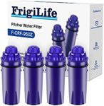 FrigiLife CRF-950Z Pitcher Water Filter Replacement with Pur CRF950Z, DS-1800Z, PPT700W, CR-1100C, PPT711W, CR-6000C, PPT710W, PPF900Z, Compatible with more PUR Pitchers Dispensers, 4PACK