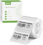 Thermal Labels for Nelko PM220 Label Maker, 1.57'' x 1.18'' (40x30mm) Thermal Sticker Label, Waterproof, Multi-Purpose Label Tape, 1 Roll of 230 Self-Adhesive Thermal Paper (Transparent)