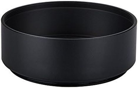 JJC 55mm Screw-in Mount Standard Aluminum Metal Lens Hood Shade for Lenses with 55mm Front Filter Thread for Nikon AF-P DX Nikkor 18-55mm f/3.5-5.6G,Sony 85mm f/2.8 Alpha A-Mount Standard Prime Lens