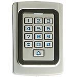 Supreform IP68 Waterproof Universal 12V 24VDC Metal Case Digital Wired Keypad for Garage Door, Gate Opener and Access Control Systems, Code or ID Card Access