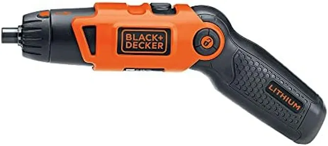 BLACK+DECKER LI2000 3.6-Volt 3-Position Rechargeable Screwdriver