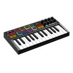 OYAYO MIDI Keyboard Controller 25 Key USB MIDI Keyboard With 8 Backlit Drum Pads, 8 Knobs, Knob Tremolo, DAW Integration, Bluetooth, Mini Portable Keyboard MIDI Controller for Music Production