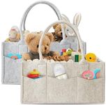 HIPHOP PANDA 2-Pack Diaper Caddy Or