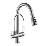 WANFAN Kitchen Sink Faucet with Pul