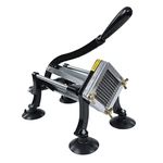 Potted Pans Metal Potato Slicer French Fries Maker with 5/16in Blade - Veggie Chopper and French Fry Cutter Machine