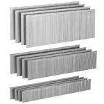 PINOZE 18 Gauge Stainless Steel Brad Nails, 1200-Count (2", 1-1/4", 3/4", 400 Per Size), 304 Stainless Steel Small Finishing Nail Gun Nails for Pneumatic, Electric Brad Nailer Gun