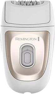 Remington Smooth EP1 Epilator, EP1000AU, Long-Lasting Hair Removal, For Body & Bikini Line, Captures the Finest Hair, Gentle Lift & Grip Tweezers With Massage Nodules, White