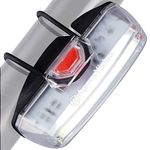 Front Bike Light USB Rechargeable by Apace - Powerful LED Bicycle Headlight Safety Cycle Lights - Super Bright 200 Lumens Output for Optimum Cycling Visibility