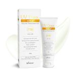 UV Doux Gold Sunscreen Gel For Anti Ageing with Sun Protection | SPF 50 and PA+++ Broad Spectrum | Enriched with Anti-oxidants like Vit C & E | Matte Finish | Water Resistant & Non-Greasy | 50gm