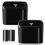 Car Trash Can Bin with Lid - 2 Pack