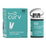 BeatO CURV - Glucometer Test Strips | Blood Glucose Test Strips for Glucometer Machine (50 Test Strips Only)