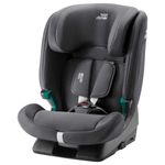BRITAX RÖMER Car Seat EVOLVAFIX, with ISOFIX, Child from 76 to 150 cm (i-Size), from 15 Months to 12 Years, Midnight Grey