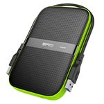 Silicon Power 4 TB External Portable Hard Drive Rugged Armor A60 Shockproof Water-Resistant 2.5 Inch USB 3.0 , Military Grade MIL-STD-810G & IPX4, for PC/Mac/Xbox One/Xbox 360/PS4/PS4 Pro/PS4, Black