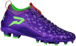 Phenom Elite Classic 'The Joker' Football Cleats - Quantum Speed (Purple, US Footwear Size System, Adult, Men, Numeric, Medium, 10.5)