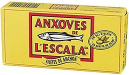 Anxoves De Lescala S.A. Anchovies in Olive Oil, 50 g