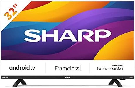 Sharp 32DI6EA– Android TV - 32 Pouces (81cm) – TV connectée : Netflix, Youtube, Prime Vidéo