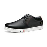 Bruno Marc Men's Fashion Sneakers Canvas Casual Lace-Up Shoes NY-03 Black Size 12 M US