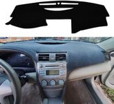 KEDAKEJI Car Carpet Dashboard Cover,Dash Cover Mat Compatible with Toyo ta Camry 2007 2008 2009 2010 2011 (Black)