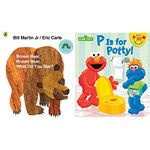 Brown Bear, Brown Bear, What Do You See?+P is for Potty! (Sesame Street) (Lift-the-Flap)