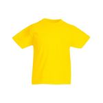 Fruit of the Loom Childrens/Kids Original Short Sleeve T-Shirt (3-4 Years) (Yellow)