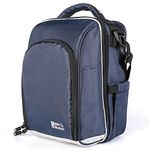 R SPIDER WIRELESS Premium Pilot Bag, Flight Bag, Aviation Bag (Navy Blue), Blue, Classic