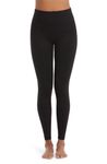 SPANX Leggings for Women Look at Me Now Seamless Leggings, Very Black, M