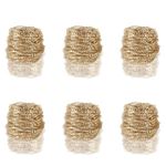 Artong 12 Pack Soldering Tip Iron Cleaner Wire, Replacement Solder Tip Cleaning Brass Wire, Tip Cleaning Wire for Soldering Station (12)