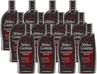 HOPE'S Perfect Cooktop Glass and Ceramic Cooktop and Stove Top Cleaner, Fast Acting and Removes Burnt on Stains from Glass Ceramic Smooth Top Ranges with its No Rinse Formula, 10.6 Fl Oz, Pack of 12