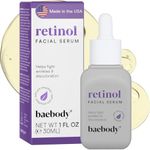 Baebody Made in USA Retinol Serum for Face - Anti Aging Serum for Fine Lines & Wrinkles - - Retinol for Face with Jojoba Oil & Green Tea (1 fl oz/30 ml)