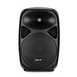 LyxPro 12 Inch Active PA Rechargeable Battery Speaker System, Bluetooth, MP3, USB, SD Card Slot, Foldable Carry Handle, Easy Carry Wheels-SPA-12 BAT