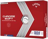 Callaway Golf 2022 Chrome Soft Golf Balls, Triple Track, White