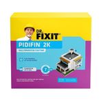 DR. FIXIT PIDIFIN 2K, Cementitious Coating, New Construction: Terrace/Roof, Bathroom and Watertank Waterproofing, 15 KG Repair: Severe Rising Water Dampness on Internal Walls, 15 kg