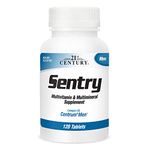 21st Century Sentry Men Multivitamins with Minerals, 120 Count