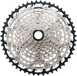 SHIMANO SLX CS-M7100 Cassette - 12-Speed, Silver/Black, Micro Spline