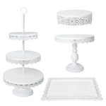 DreamsEden Metal Cake Stand, 4 Pack